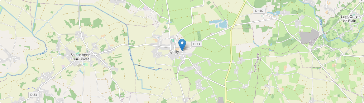 Quilly - Carte