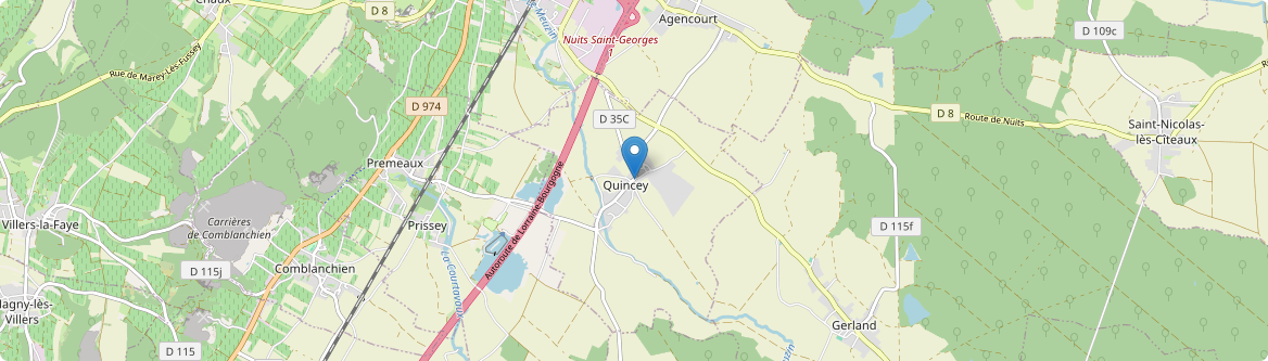 Quincey - Carte