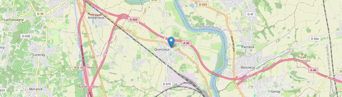 Quincieux - Carte