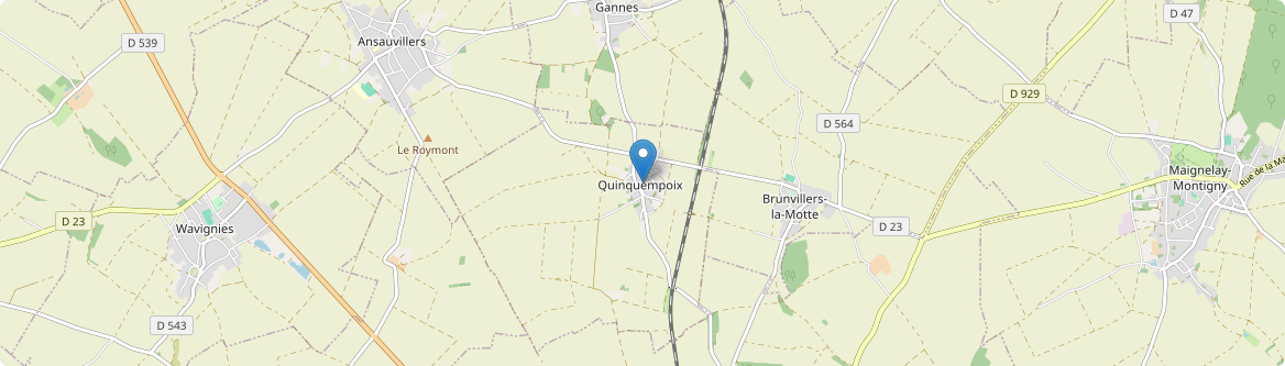 Quinquempoix - Carte