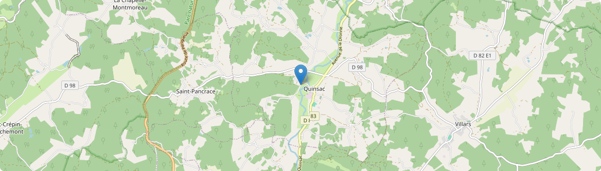 Quinsac - Carte