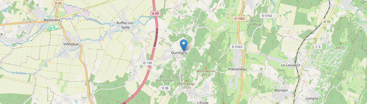 Quintigny - Carte