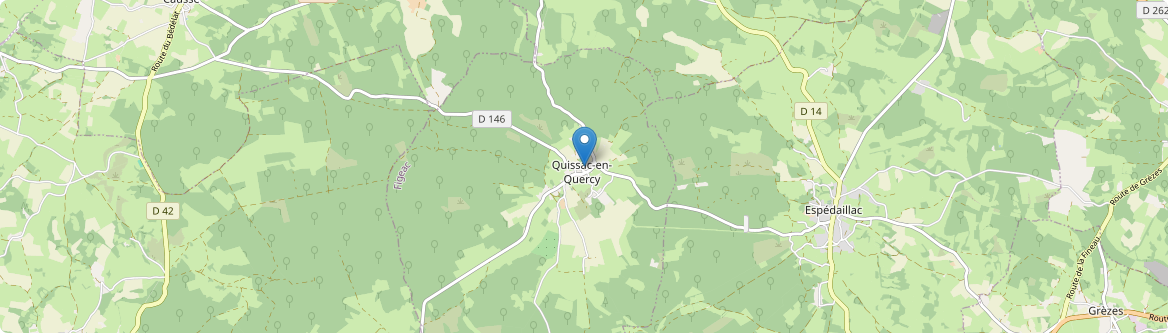Quissac - Carte