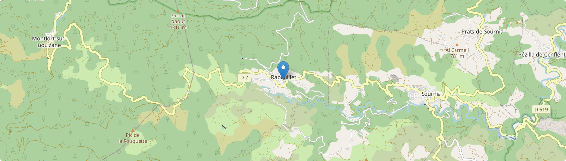 Rabouillet - Carte