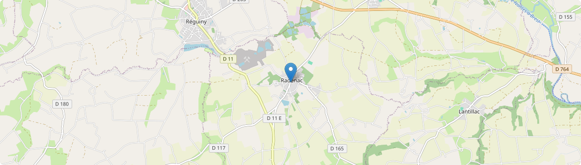 Radenac - Carte