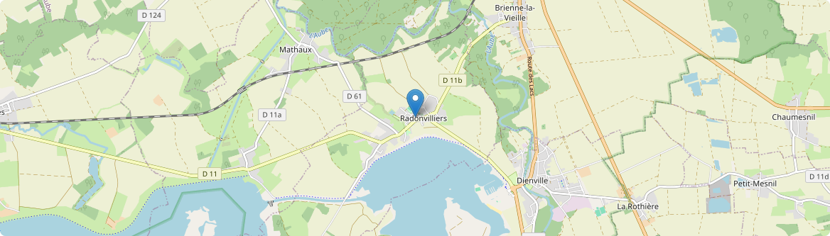 Radonvilliers - Carte