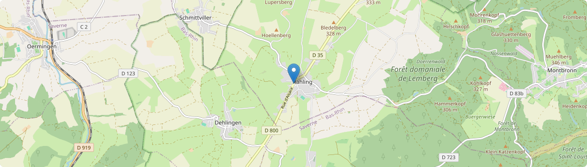 Rahling - Carte