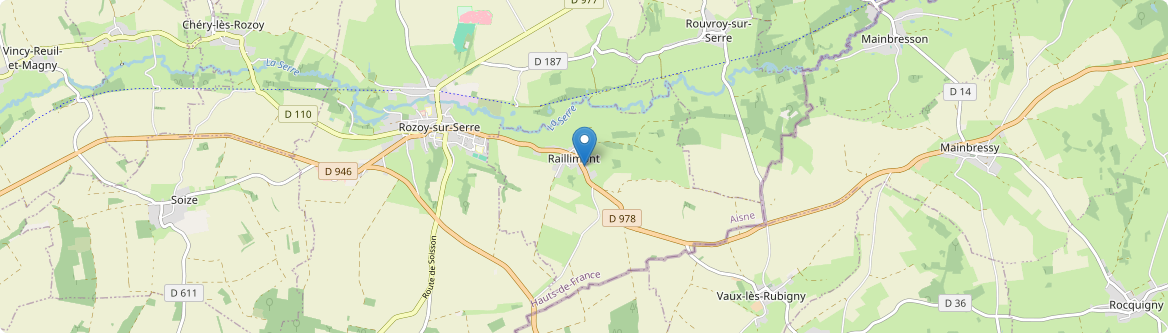Raillimont - Carte
