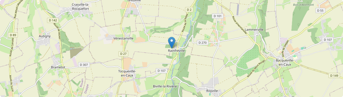 Rainfreville - Carte