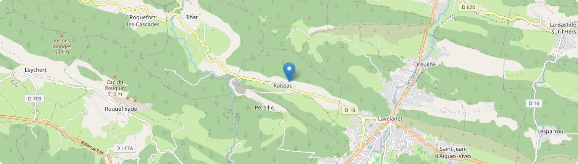 Raissac - Carte