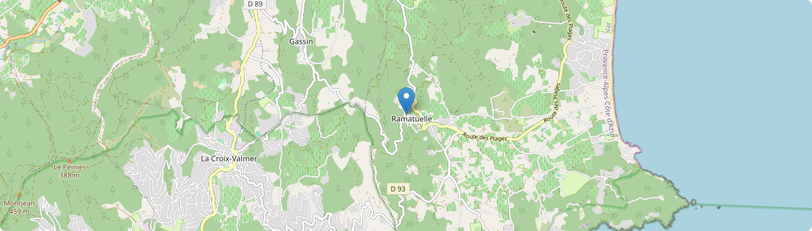Ramatuelle - Carte