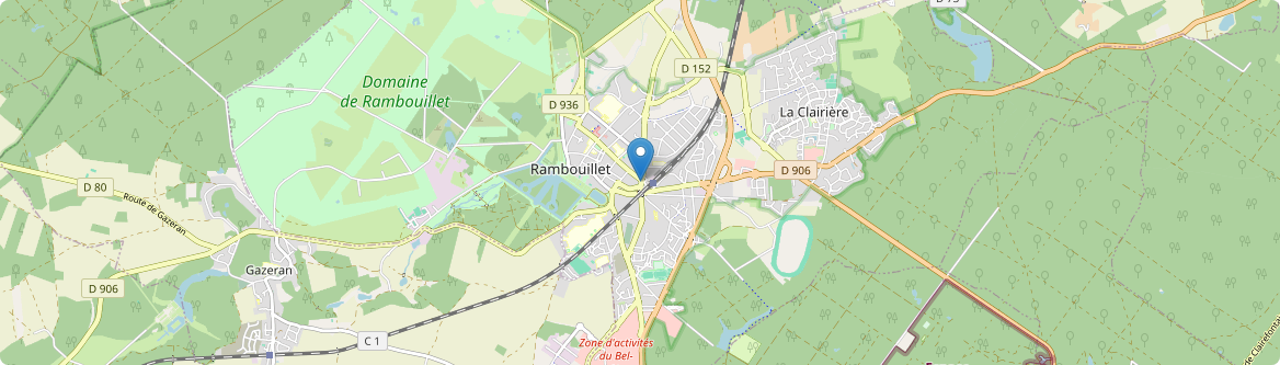 Rambouillet - Carte