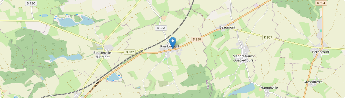 Rambucourt - Carte