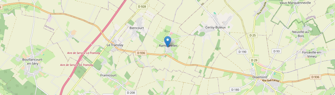 Ramburelles - Carte