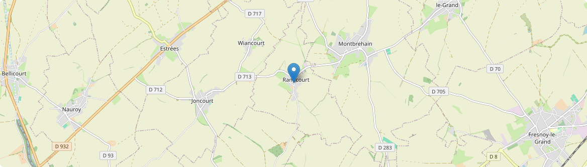 Ramicourt - Carte