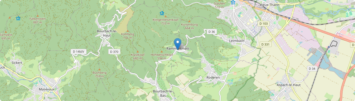 Rammersmatt - Carte