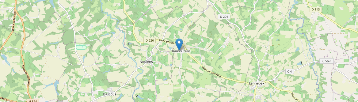 Ramouzens - Carte