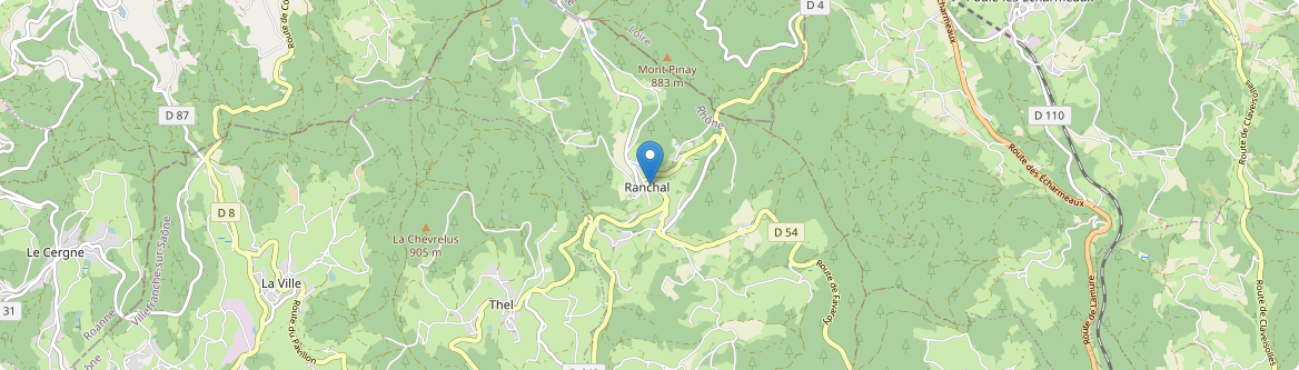 Ranchal - Carte