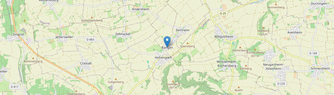 Rangen - Carte