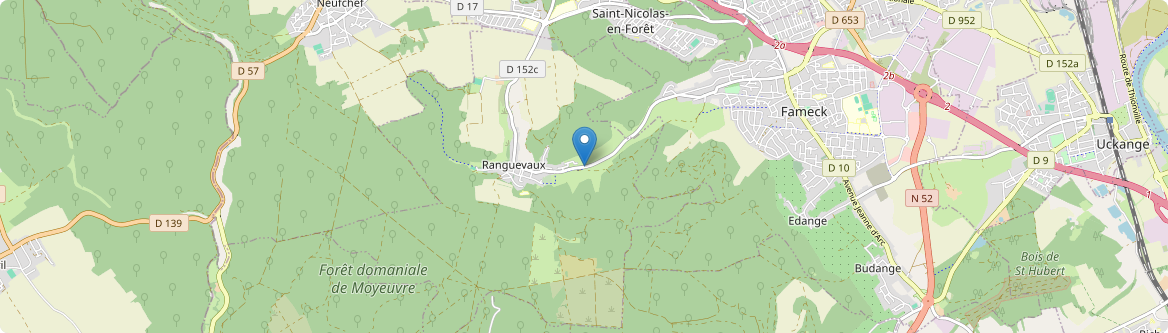 Ranguevaux - Carte