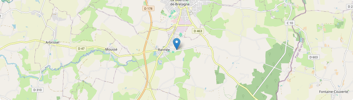 Rannée - Carte