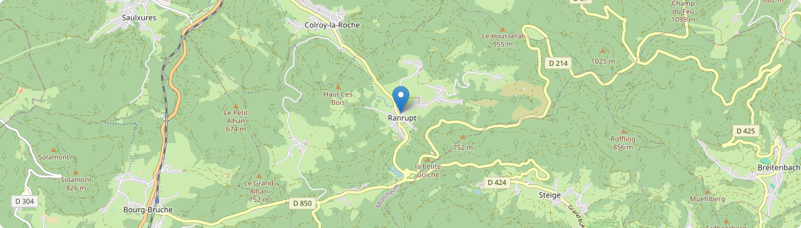 Ranrupt - Carte