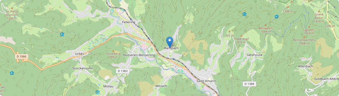 Ranspach - Carte