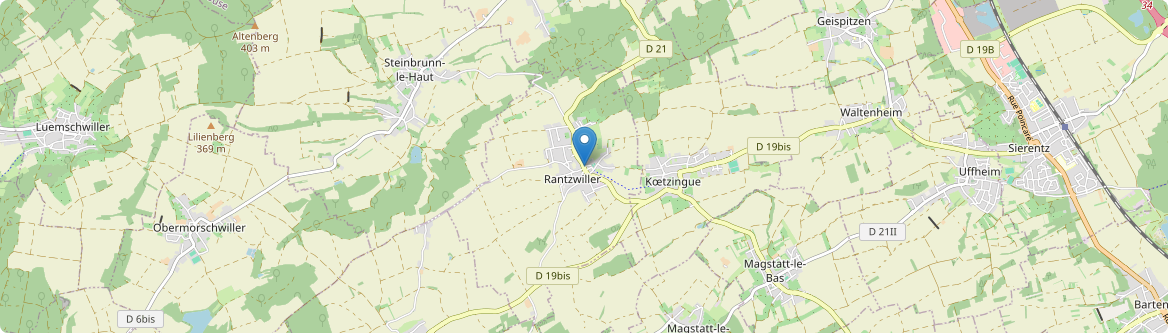 Rantzwiller - Carte
