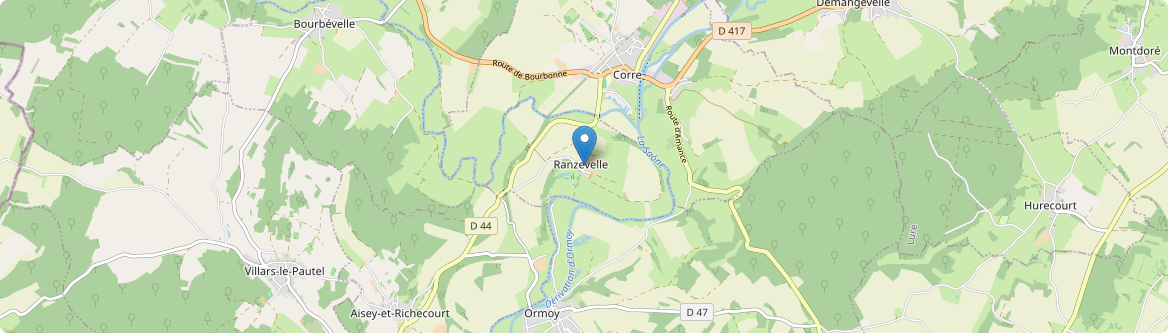 Ranzevelle - Carte