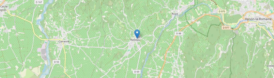Rasteau - Carte