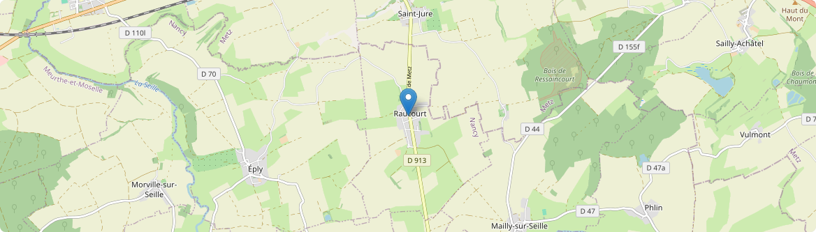 Raucourt - Carte