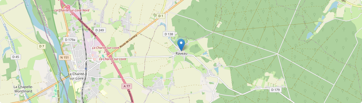Raveau - Carte