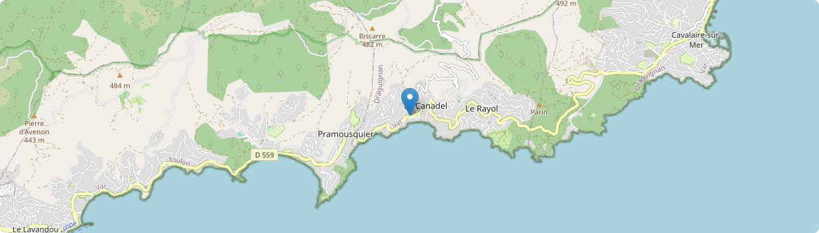 Rayol-Canadel-sur-Mer - Carte