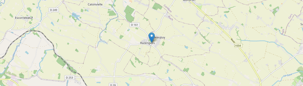 Razengues - Carte