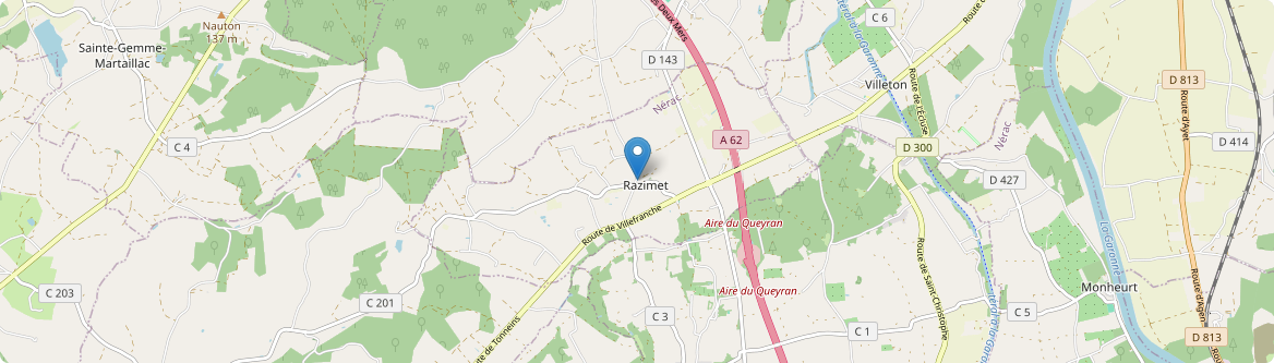 Razimet - Carte