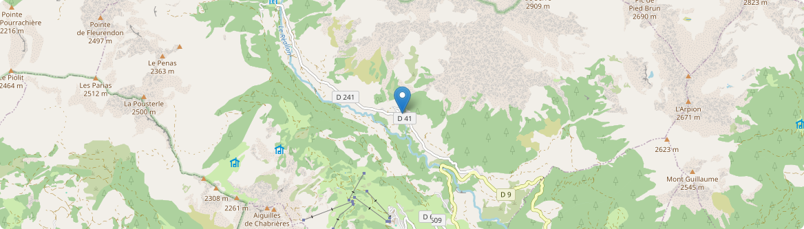 Réallon - Carte