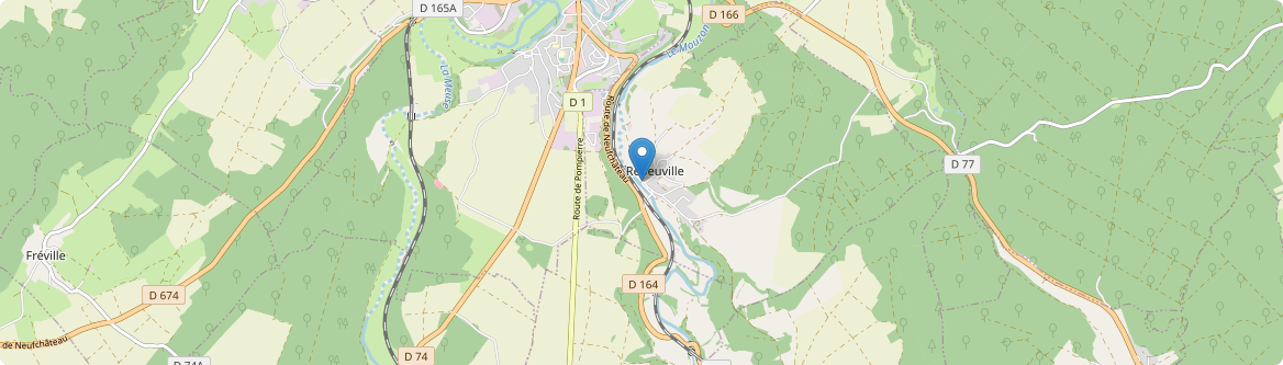 Rebeuville - Carte