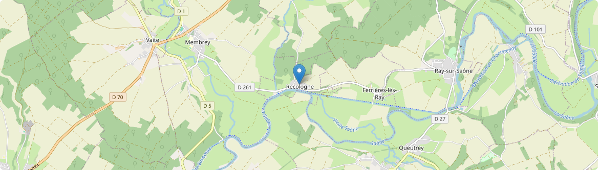 Recologne - Carte