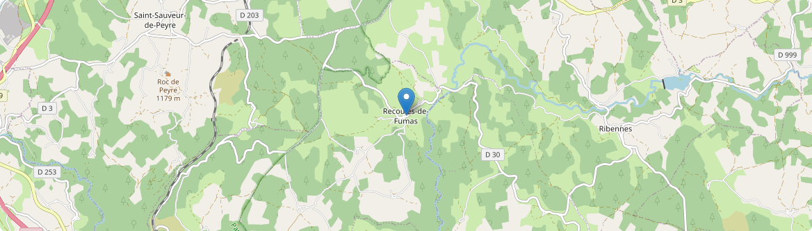 Recoules-de-Fumas - Carte