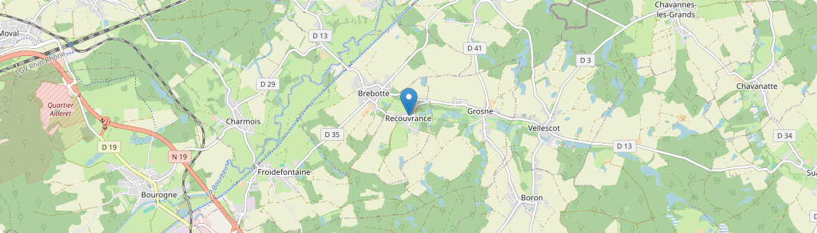 Recouvrance - Carte