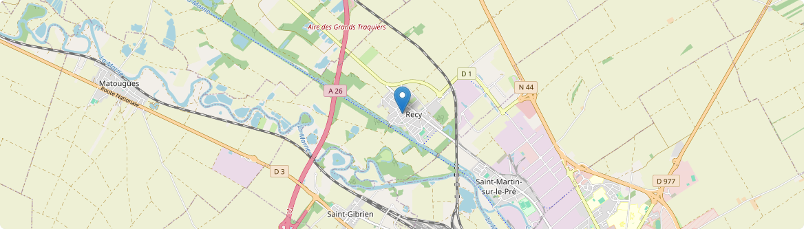 Recy - Carte