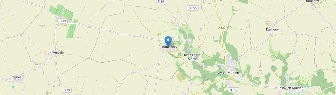 Réez-Fosse-Martin - Carte