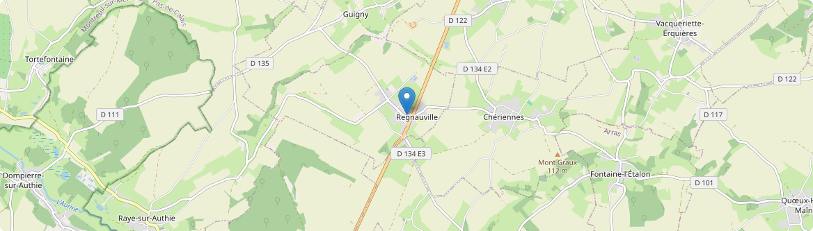Regnauville - Carte