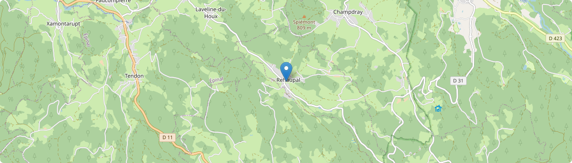 Rehaupal - Carte