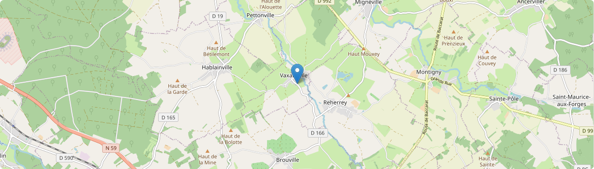 Reherrey - Carte