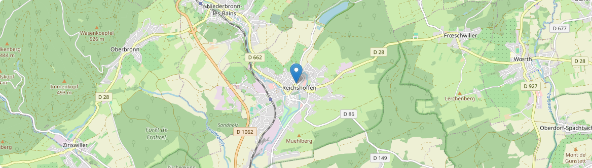 Reichshoffen - Carte