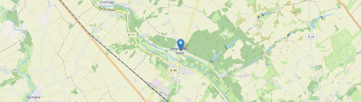 Reignac-sur-Indre - Carte