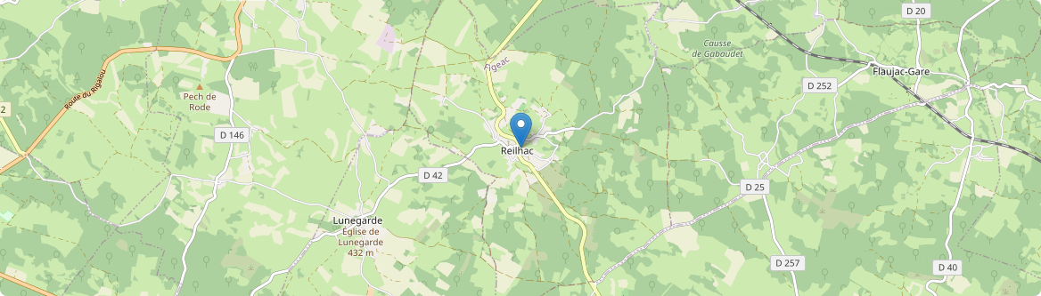 Reilhac - Carte