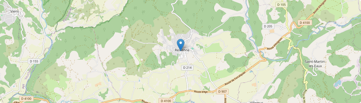 Reillanne - Carte