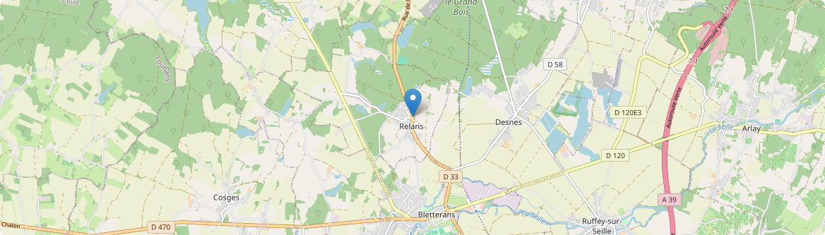 Relans - Carte